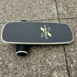 New Double Tilt Single Wheel Wooden Balance Board – Skateboard Training Balance Trainer photo review